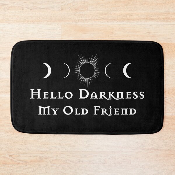 Item preview, Hello Darkness My Old Friend Solar Eclipse designed and sold by LucentJourneys.