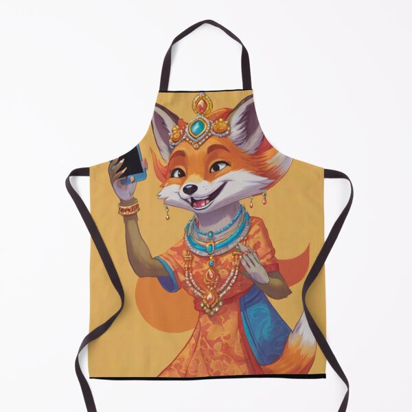 Item preview, Fox Portrait. fantasy fox designed and sold by FoxVibes.