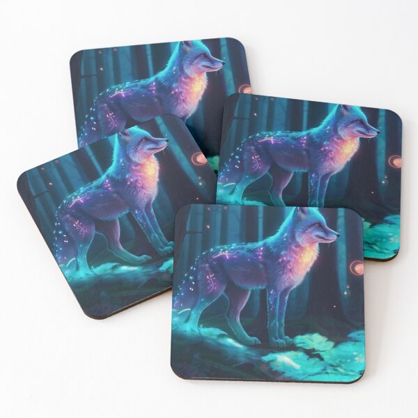 Artikelvorschau, Fuchsporträt. Fantasy-Fuchs entworfen und verkauft von FoxVibes.