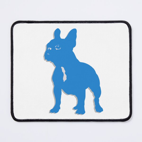 Item preview, Blue Frenchie Silhouette designed and sold by PastelMushroom.