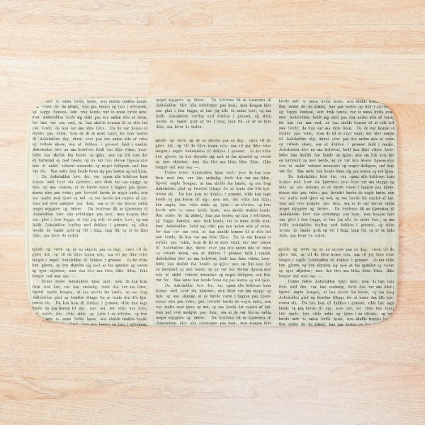 Item preview, Vintage text in Norwegian from 1891 designed and sold by LunaMothDesigns.