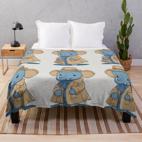 Item preview, Elephant Portrait. kawaii elephant designed and sold by ElephantVibes.