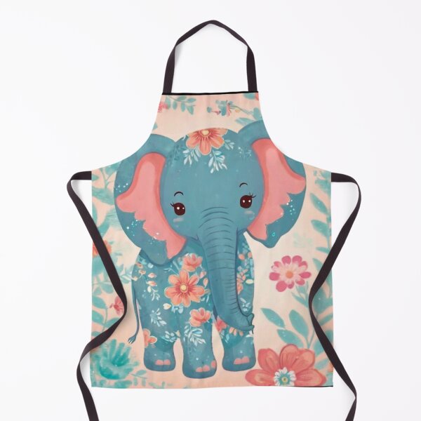 Item preview, Elephant Portrait. colorful elephant designed and sold by ElephantVibes.