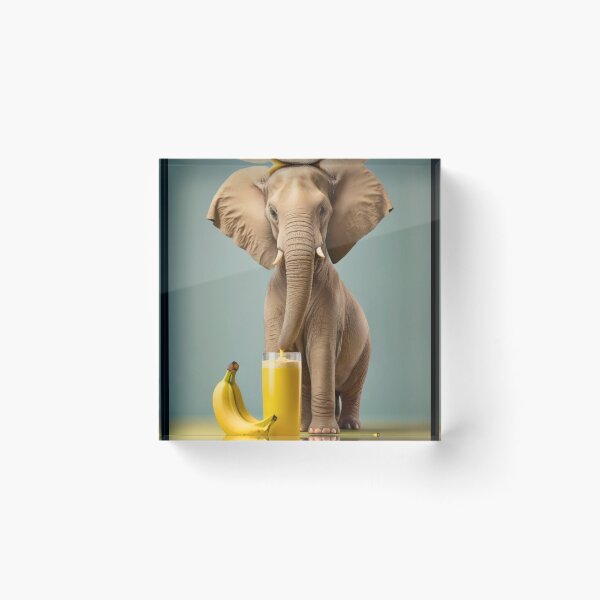 Item preview, Elephant Portrait. fantasy elephant designed and sold by ElephantVibes.