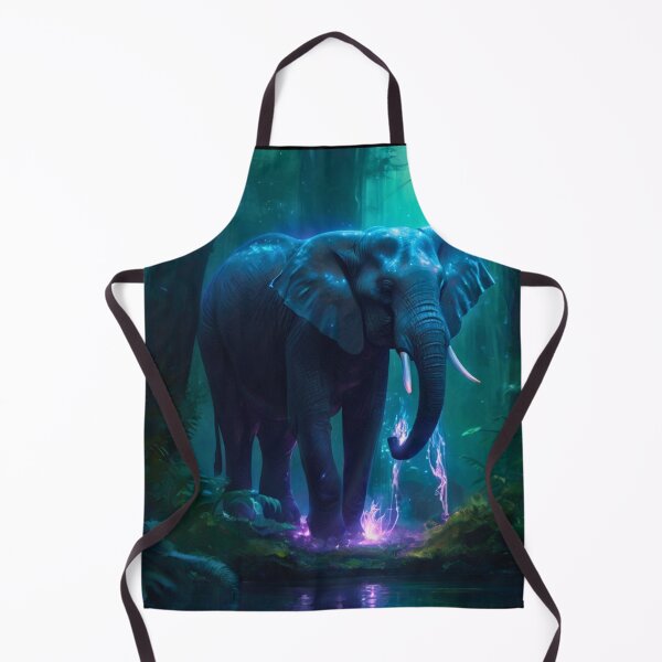 Item preview, Elephant Portrait. fantasy elephant designed and sold by ElephantVibes.