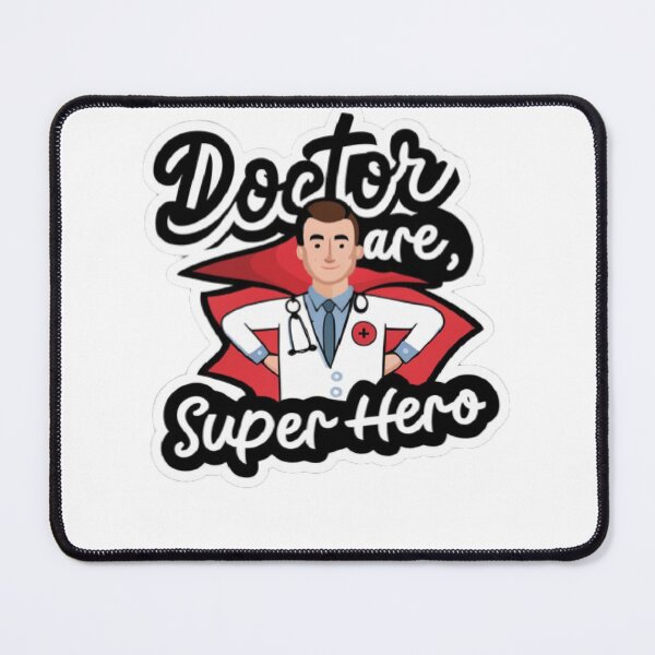 Item preview, Doctor Are Super Hero Sticker designed and sold by MyDesigneStore.