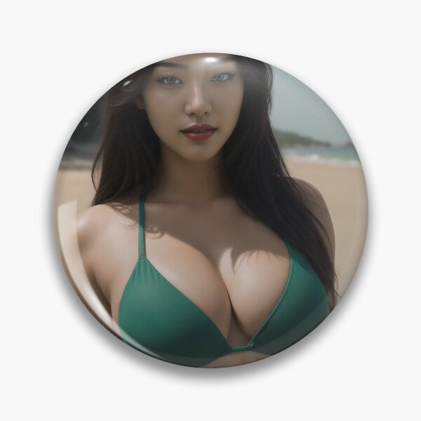 Item preview, Kim Hyori - Swimsuit Beach Magic Babes #1 -Swimsuit Collection - AI Generated Photo Virtual Model - Models Media designed and sold by skyeworldmedia.