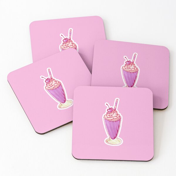 Item preview, Milkshake (pink) designed and sold by OvergrownArts.