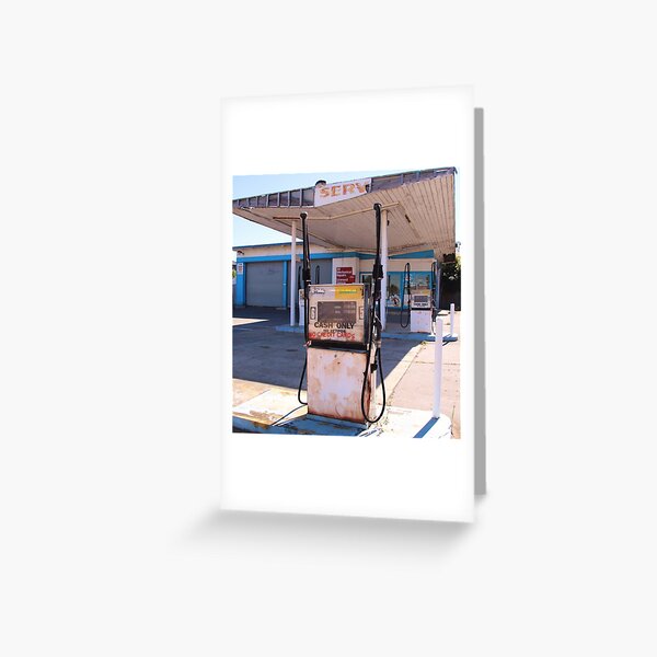 Out of Gas Greeting Card