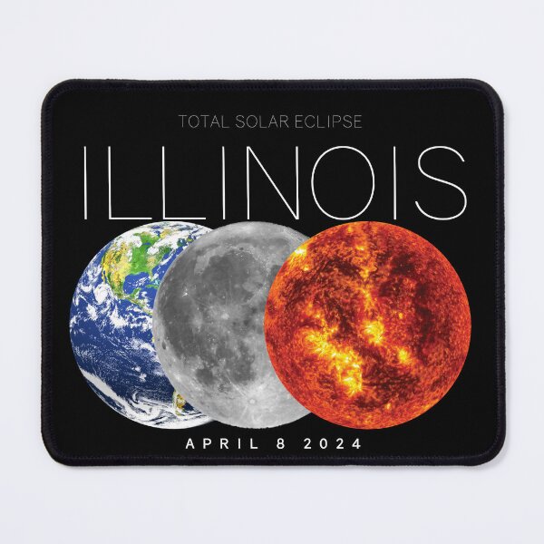Item preview, Total Solar Eclipse 2024: Illinois designed and sold by marboywonderboy.