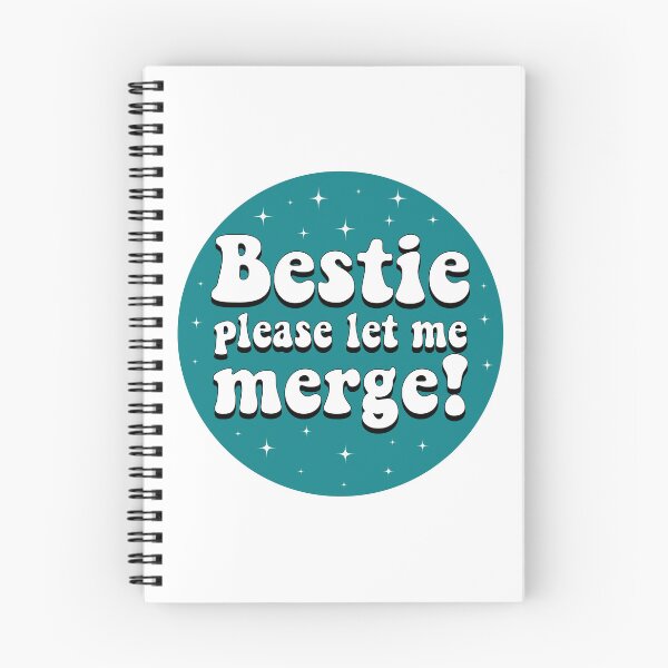 Item preview, Bestie Please Let Me Merge! Funny Bumper designed and sold by BUMPER-STICKERS.