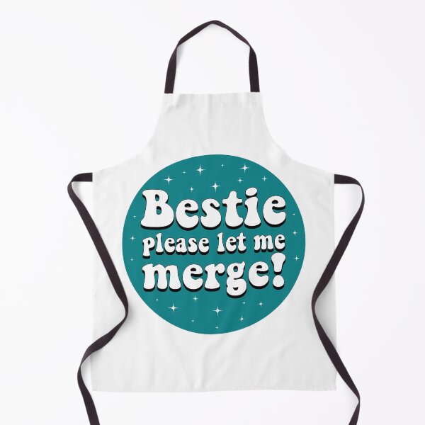 Item preview, Bestie Please Let Me Merge! Funny Bumper designed and sold by BUMPER-STICKERS.