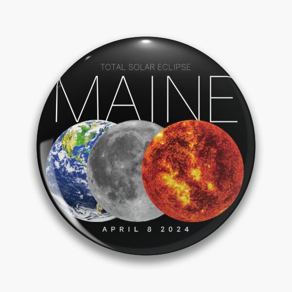 Item preview, Total Solar Eclipse 2024: Maine designed and sold by marboywonderboy.
