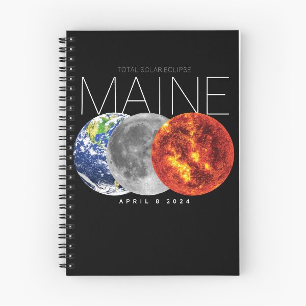 Item preview, Total Solar Eclipse 2024: Maine designed and sold by marboywonderboy.