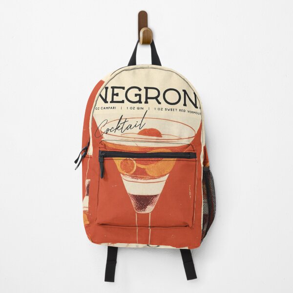 Item preview, Negroni Retro Cocktail Poster Flashlight Bar Prints designed and sold by ronaldmaxwell.