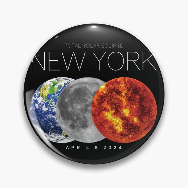 Item preview, Solar Eclipse 2024: New York designed and sold by marboywonderboy.
