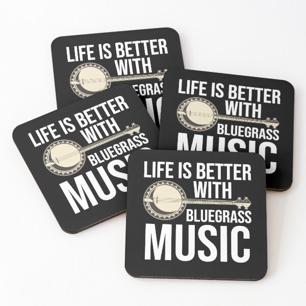 Item preview, Life Is Better With Bluegrass Music designed and sold by HappyDelights.