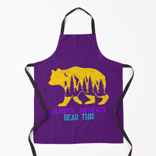 Item preview, Blissful moments bear this camping designed and sold by Redlimetshirts.