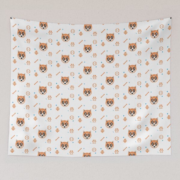 Item preview, Simple Shiba Inu with Pattern designed and sold by Carsondood.