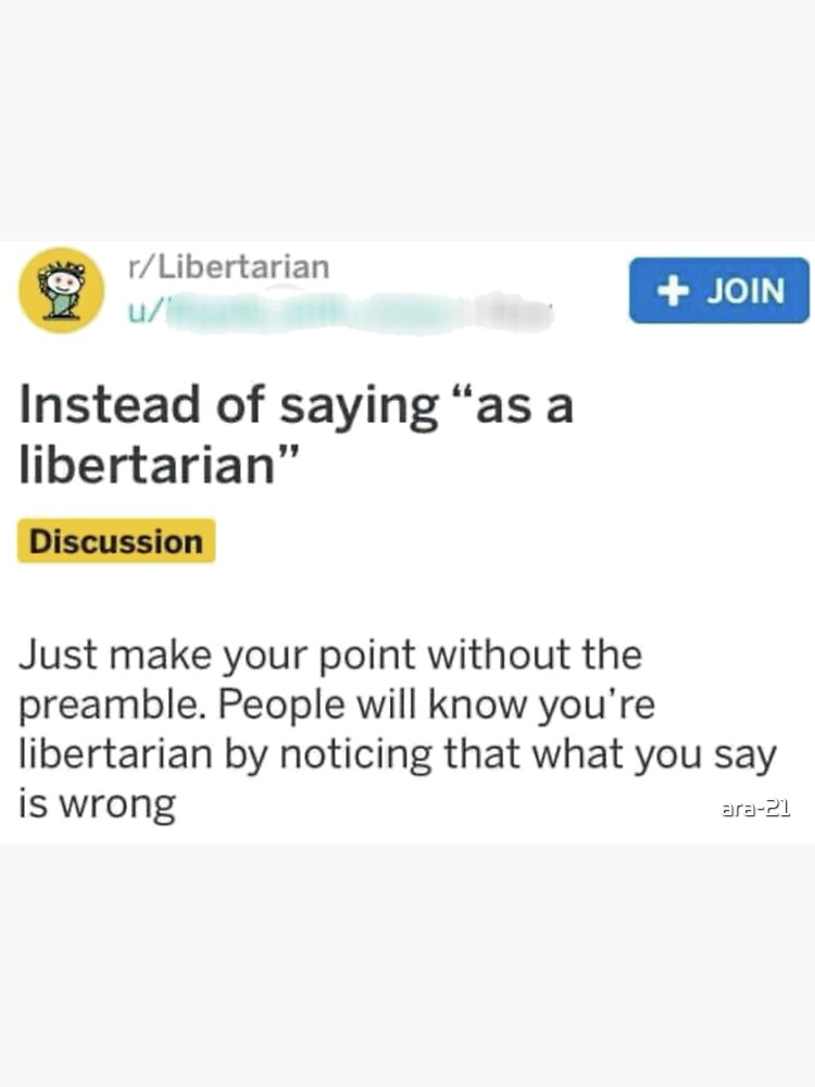 Thumbnail 3 of 3, Sticker, Libertarian designed and sold by ara-21.