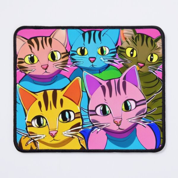 Item preview, Group of shy cats designed and sold by Astralia.
