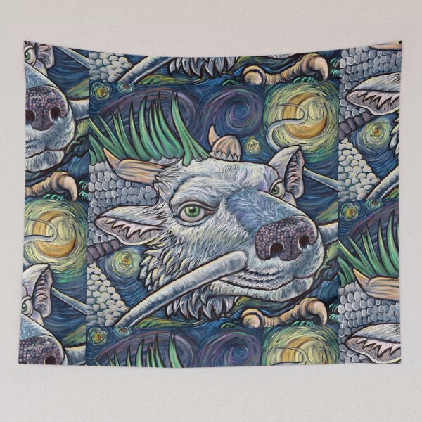 Item preview, Haku Starry Night designed and sold by Kyra C. Kalageorgi.