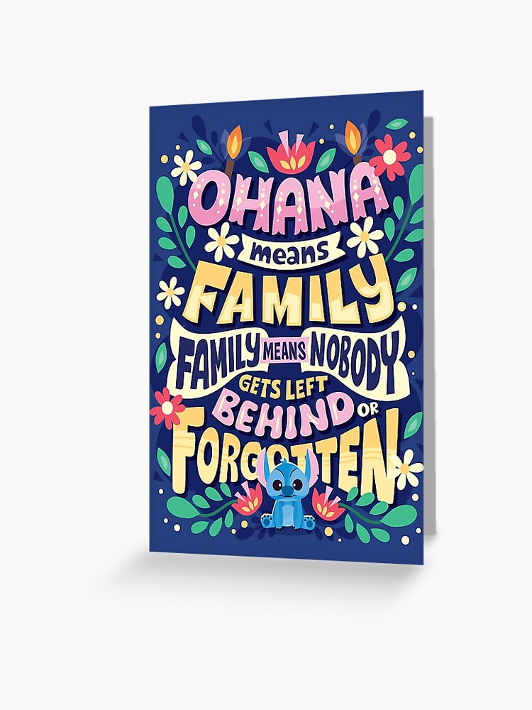 Ohana Means Family