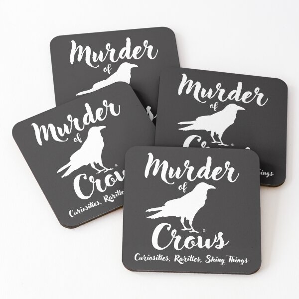 Item preview, Murder of Crows (white) designed and sold by Murder of Crows.