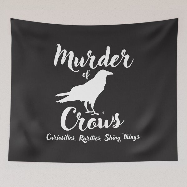 Item preview, Murder of Crows (white) designed and sold by Murder of Crows.