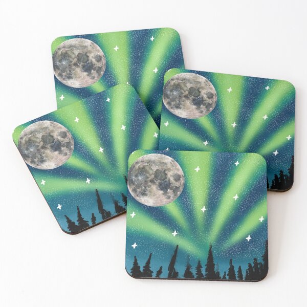 Item preview, Moon and night  designed and sold by catcurio.