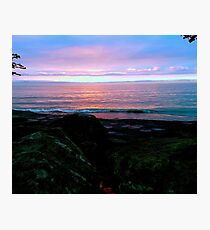 Sunrise At Lake Erie Photographic Print