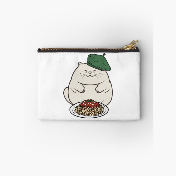 Item preview, Cute Fat Cat eating spaghetti designed and sold by Pet Station.