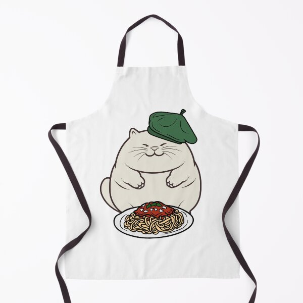 Item preview, Cute Fat Cat eating spaghetti designed and sold by Pet Station.