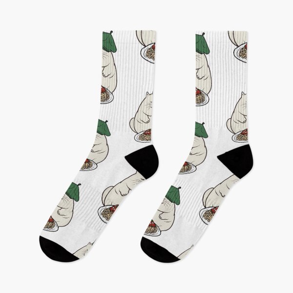 Item preview, Cute Fat Cat eating spaghetti designed and sold by Pet Station.