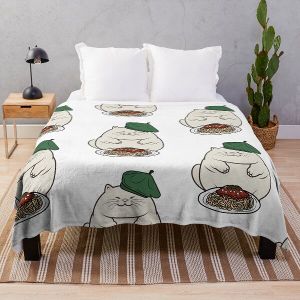 Item preview, Cute Fat Cat eating spaghetti designed and sold by Pet Station.