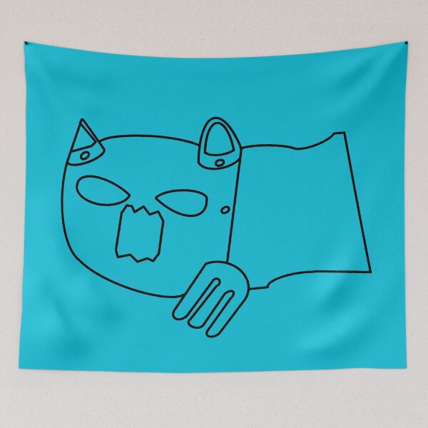 Item preview, The_Articulated_Cat_<Black Line> Style_No.010, 2023 By Mix The Arts Studio designed and sold by MixTheArtStudio.