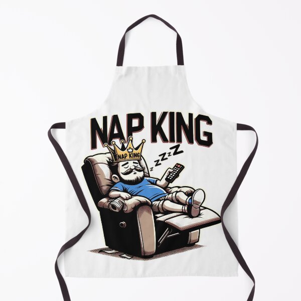 Item preview, Fathers Day Gift Nap King Funny Father Gift designed and sold by Quirky Shirts.