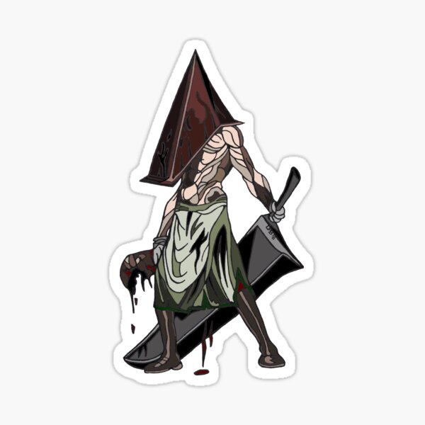 Vista previa del artículo con la obra «Pyramid Head - Silent Hill», diseñado y vendido por EnoWesker.