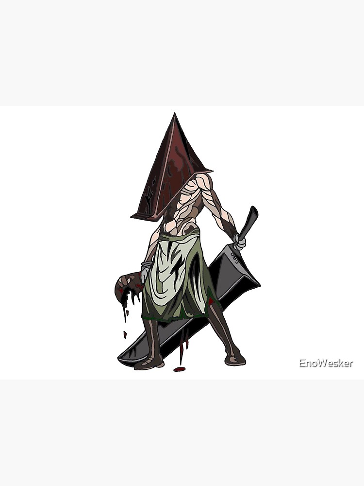 Pyramid Head - Silent Hill Collab with @3omarhaddad . . . . . . . . .  #silenthill #pyramidhead #darkart #horror #videogames