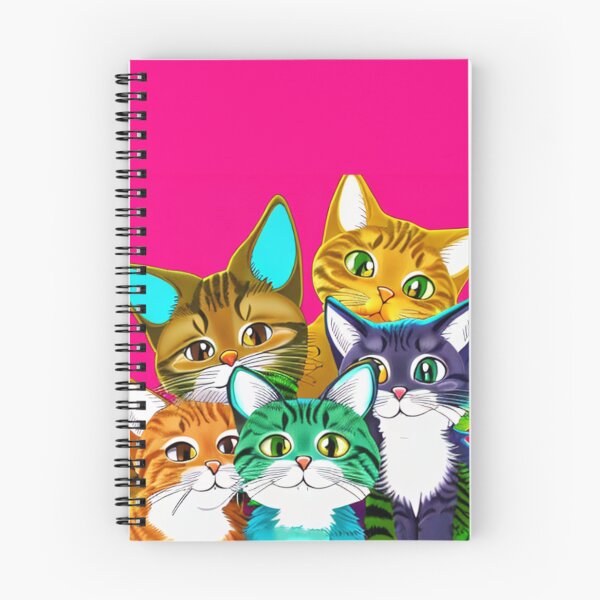 Item preview, Group of smiling cats designed and sold by Astralia.