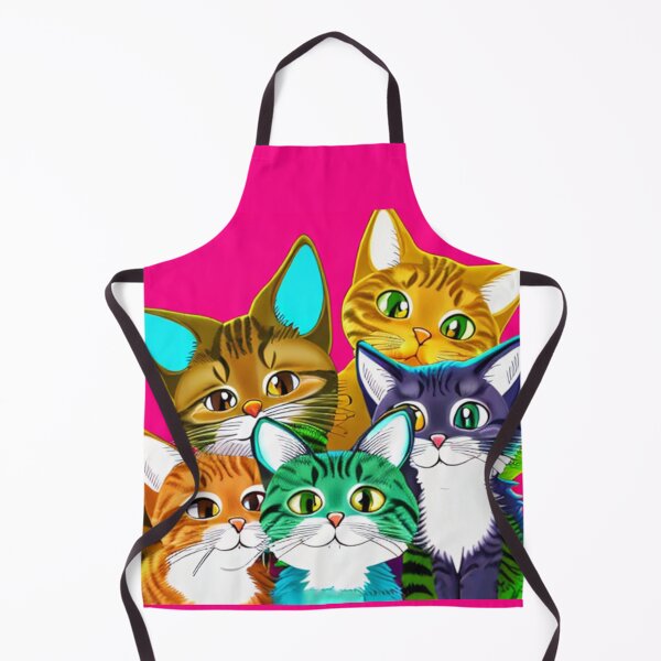 Item preview, Group of smiling cats designed and sold by Astralia.