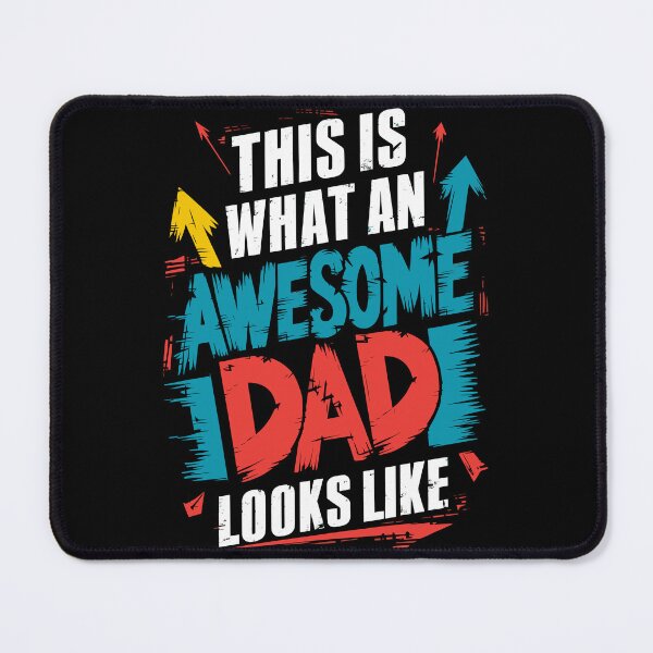 Item preview, Fathers Day Gift This Is What An Awesome Dad Looks Like designed and sold by Quirky Shirts.