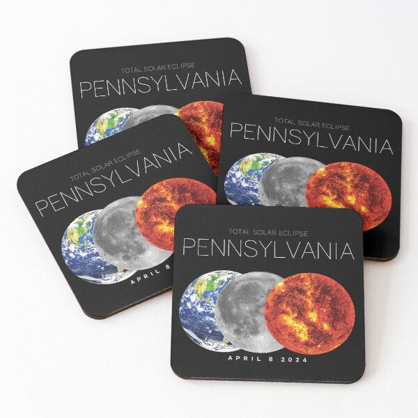 Item preview, Total Solar Eclipse 2024: Pennsylvania designed and sold by marboywonderboy.