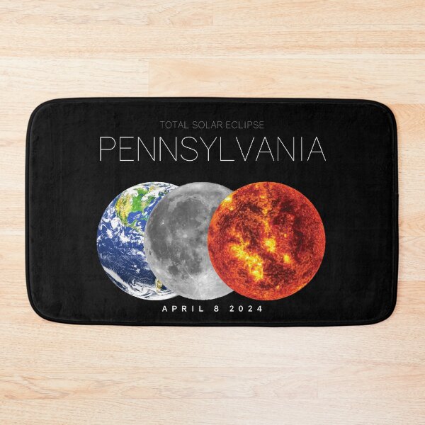 Item preview, Total Solar Eclipse 2024: Pennsylvania designed and sold by marboywonderboy.