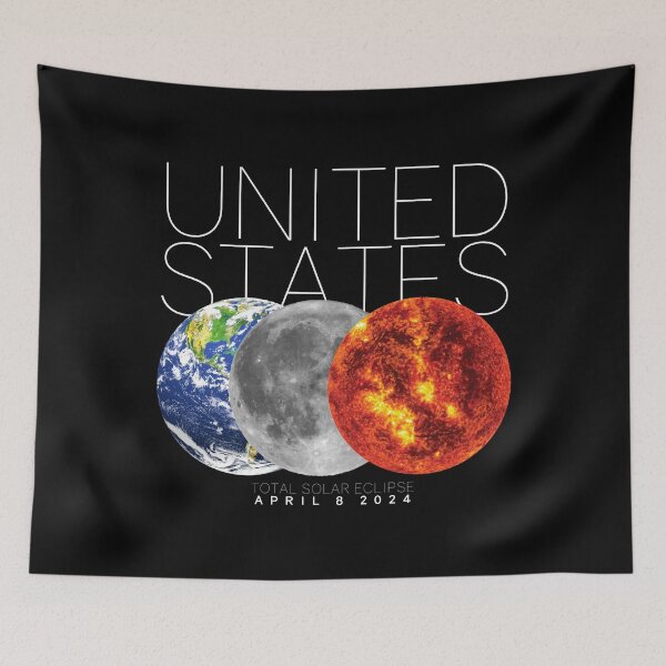 Item preview, Total Solar Eclipse 2024: UNITED STATES designed and sold by marboywonderboy.