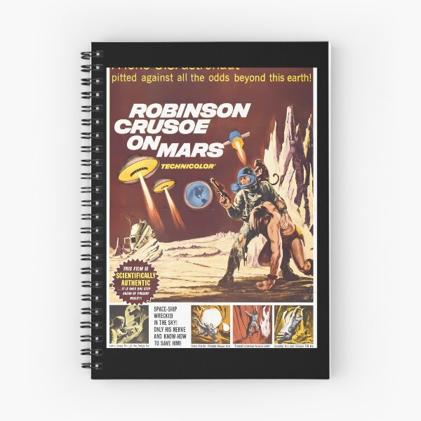 Item preview, Vintage Movie Poster Robinson Crusoe On Mars designed and sold by anastashacherie.