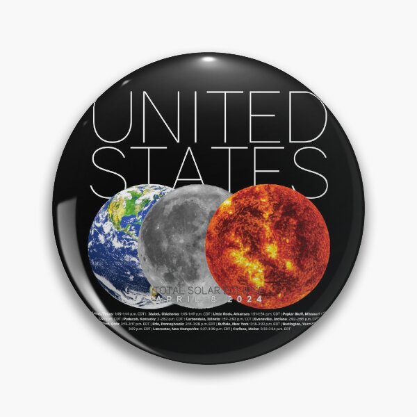 Item preview, Total Solar Eclipse 2024: UNITED STATES designed and sold by marboywonderboy.
