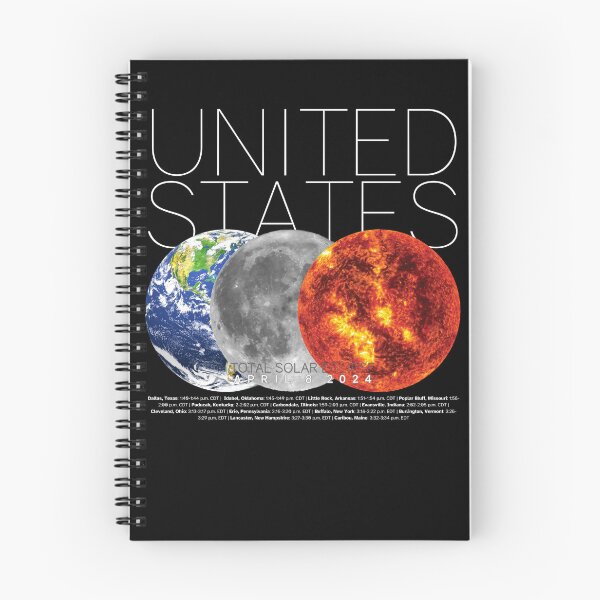 Item preview, Total Solar Eclipse 2024: UNITED STATES designed and sold by marboywonderboy.