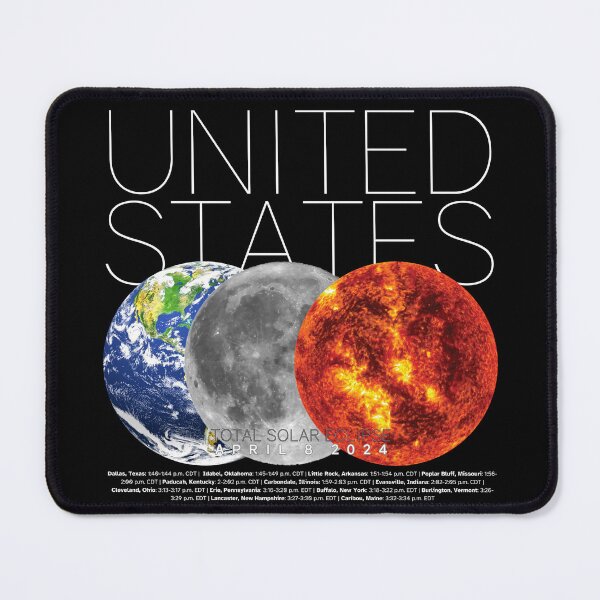 Item preview, Total Solar Eclipse 2024: UNITED STATES designed and sold by marboywonderboy.