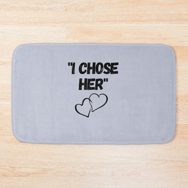 Item preview, I chose her t-shirts with love phrases for couples designed and sold by BladiWear.